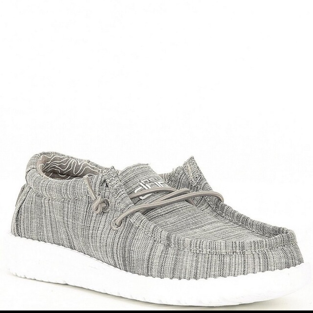 Hey Dude Boys' Wally Linen Washable Slip On Sneakers (Youth)
